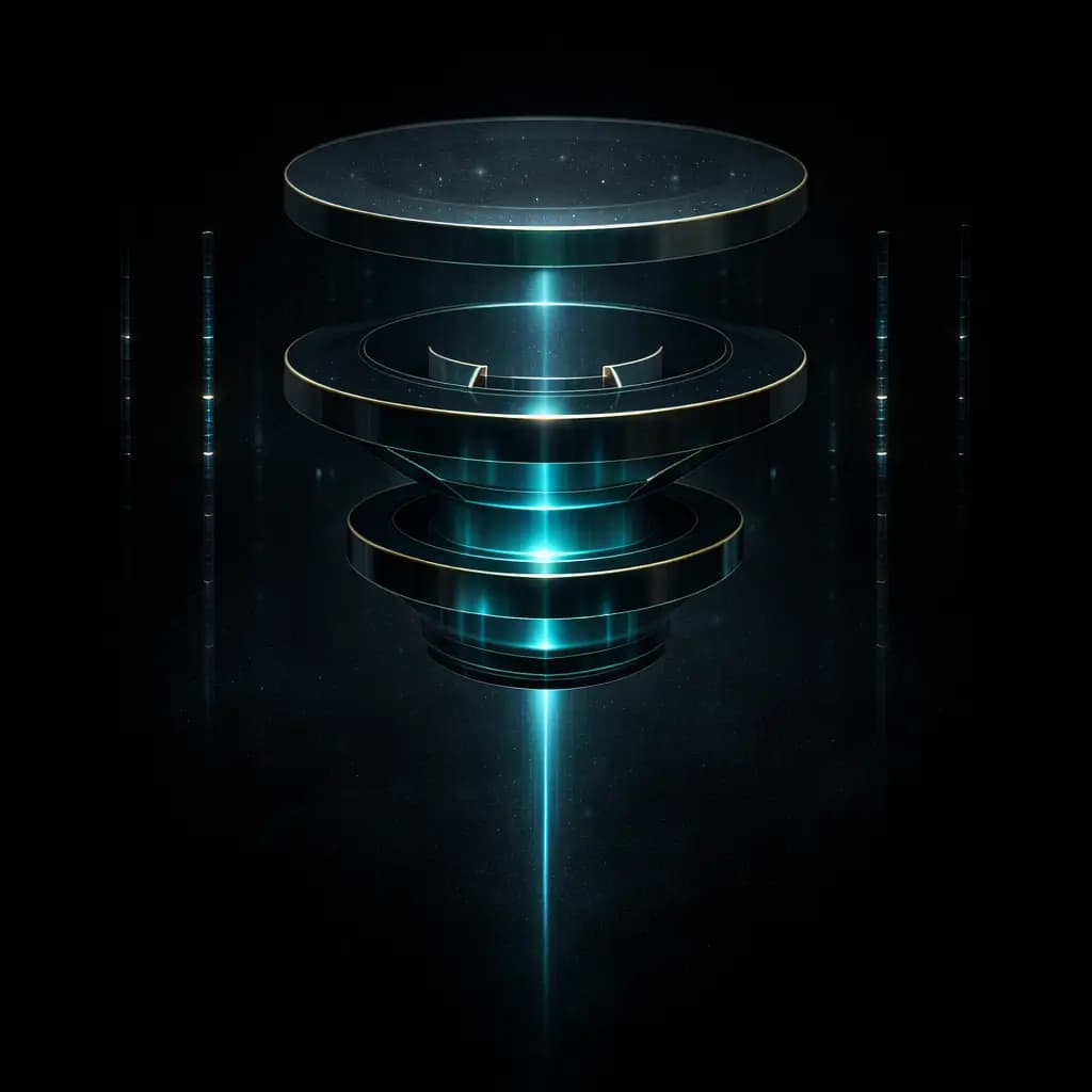 AI-Optimised Paid Media architectural abstract visual